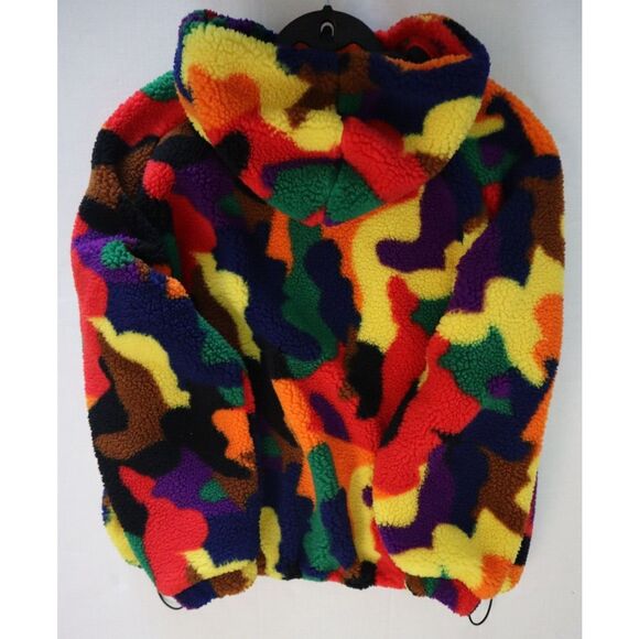 UGG 1143133 Unisex Sz XXS/XS Multicolor Olympia Pride Hooded Fuzzy Jacket - Picture 15 of 16